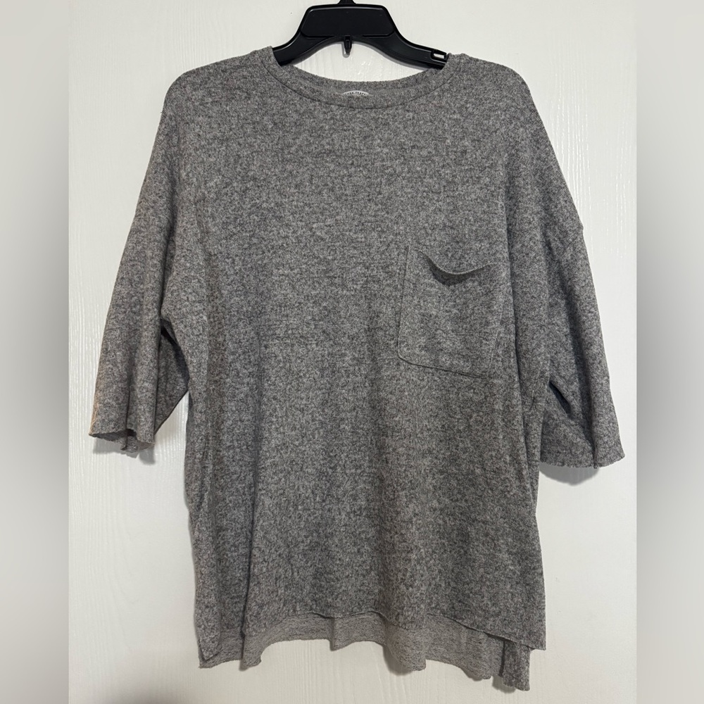 Zara Gray Knit Sweater